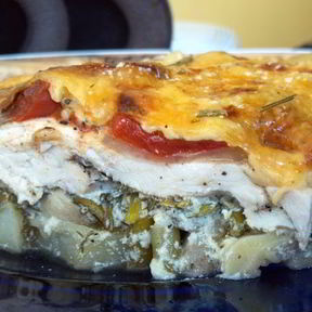 Куриная запеканка