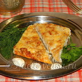 Мясная запеканка