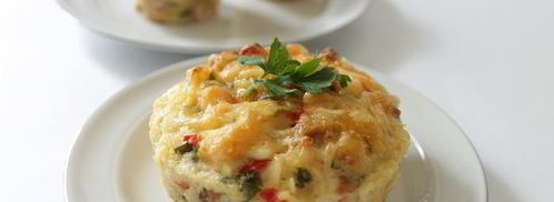 порционные запеканки из макарон и творога. Шаг 9