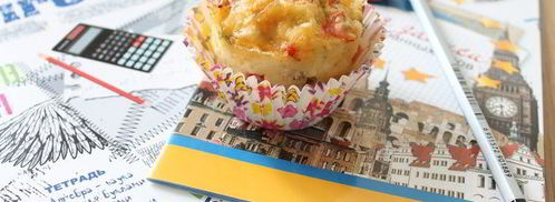 порционные запеканки из макарон и творога. Шаг 11