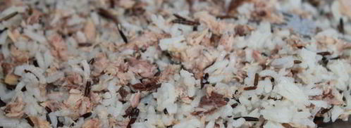 рисовая запеканка с тунцом и помидорами черри. Шаг 3