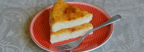 творожная запеканка с бананом. Шаг 8