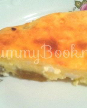 Творожная запеканка с изюмом