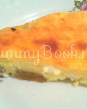 Творожная запеканка с изюмом