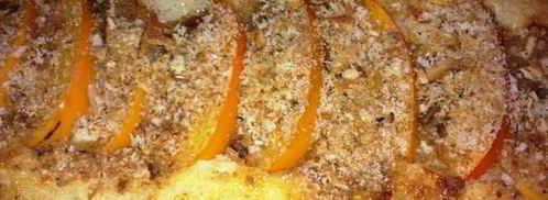 творожная запеканка с хурмой. Шаг 12