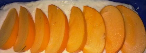 творожная запеканка с хурмой. Шаг 10