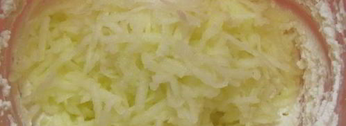 творожная запеканка с яблоками и геркулесом. Шаг 7