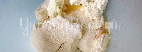 творожная запеканка в мультиварке. Шаг 3