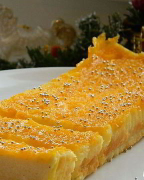 Творожно-мандариновая запеканка