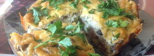 запеканка из пельменей. Шаг 11