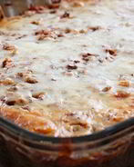 Запеканка из риса, капусты и фарша