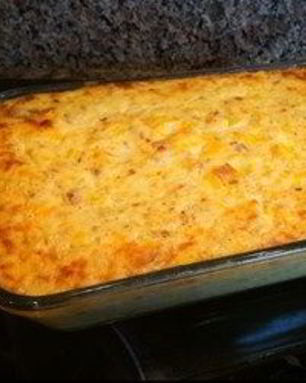 Запеканка из тыквенного пюре