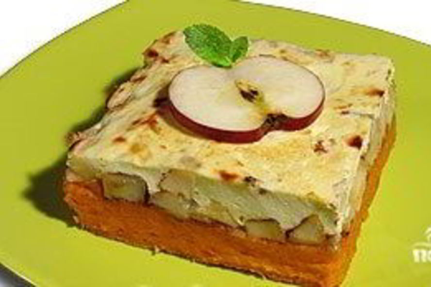 Рецепт запеканки из тыквы и яблок