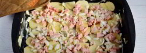запеканка картофельная под горчичным соусом. Шаг 3