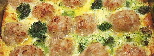 запеканка с мясными колобками. Шаг 16