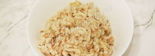 запеканка с мясными колобками. Шаг 6