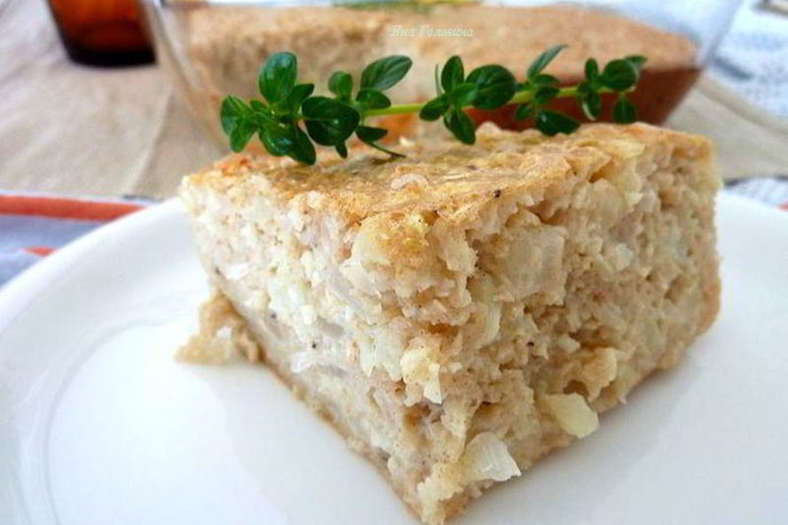Рецепт запеканки с цветной капустой