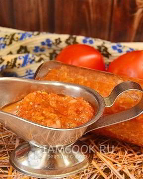 Аджика без яблок на зиму