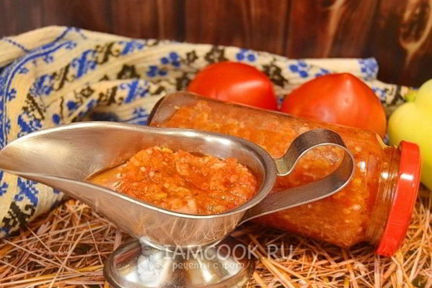 Рецепт аджики без яблок на зиму