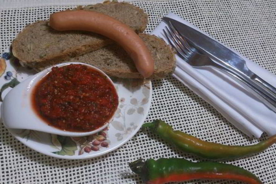 Рецепт аджики для сонечки