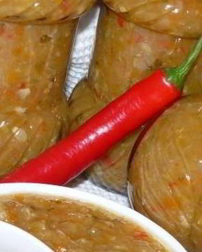 Аджика из кабачков с яблоками на зиму