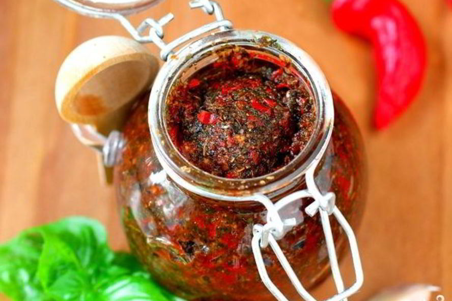 Рецепт аджики из острого перца на зиму