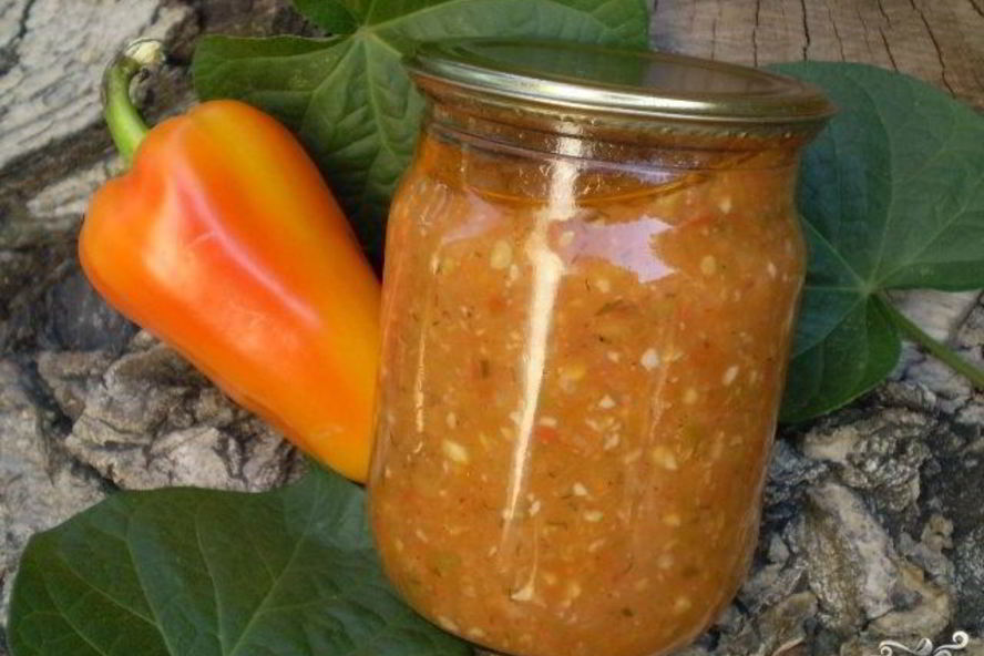 Рецепт аджики из помидоров и чеснока