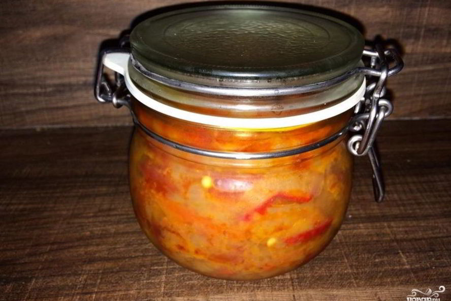 Рецепт аджики из помидоров и лука на зиму