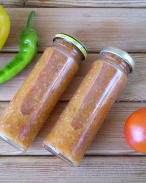 Аджика из помидоров и перца на зиму