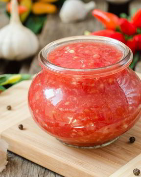 Аджика из свежих помидоров