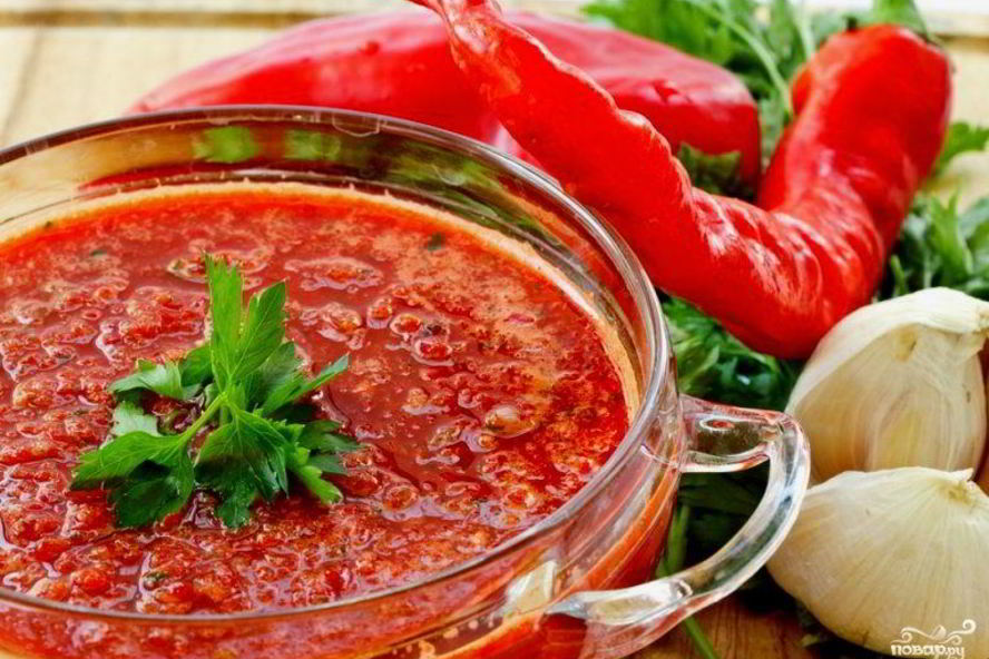 Рецепт аджики на зиму без стерилизации