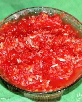 Аджика по-сибирски жгучая