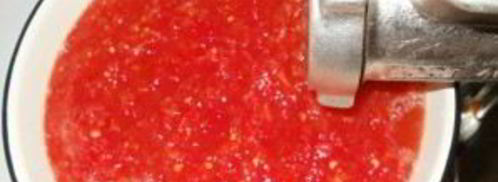 аджика с чесноком. Шаг 3