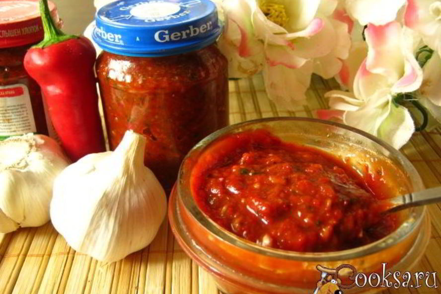 Рецепт кавказской красной аджики