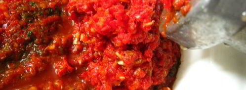 кавказская красная аджика. Шаг 3