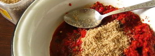 кавказская красная аджика. Шаг 4