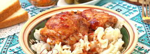 куриные бедрышки запеченные с аджикой. Шаг 6