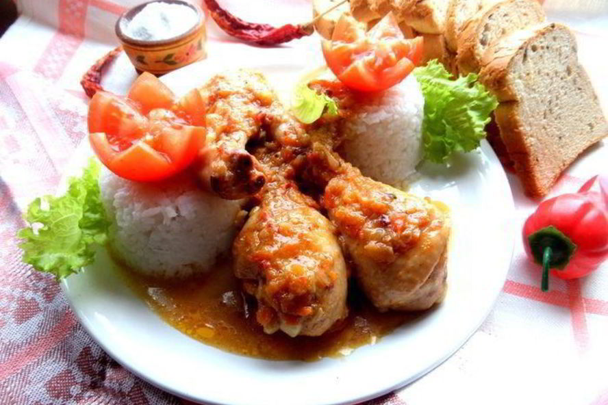 Рецепт куриных ножек в домашней аджике