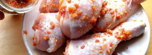 куриные ножки в домашней аджике. Шаг 3