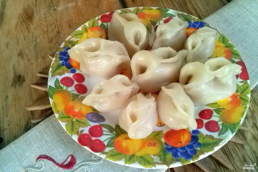 Рецепт мантов с тыквой по-таджикски