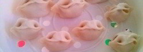 манты с тыквой по-таджикски. Шаг 8