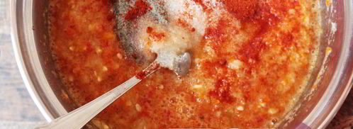 острая аджика из кабачков. Шаг 7