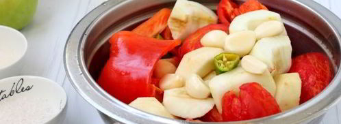 острая аджика с яблоками на зиму. Шаг 5