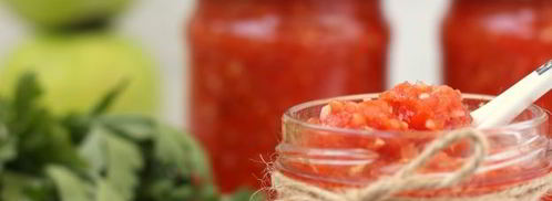 острая аджика с яблоками на зиму. Шаг 11