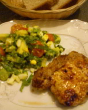 Свиная корейка в аджике