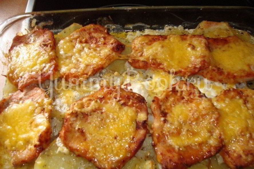 Рецепт свинины в аджике с картошкой