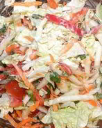 Таджикский салат со щавелем