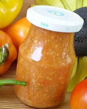 Вареная аджика на зиму