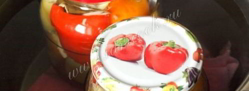 болгарский перец с капустой на зиму. Шаг 9