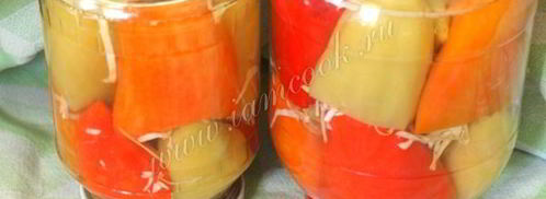 болгарский перец с капустой на зиму. Шаг 10